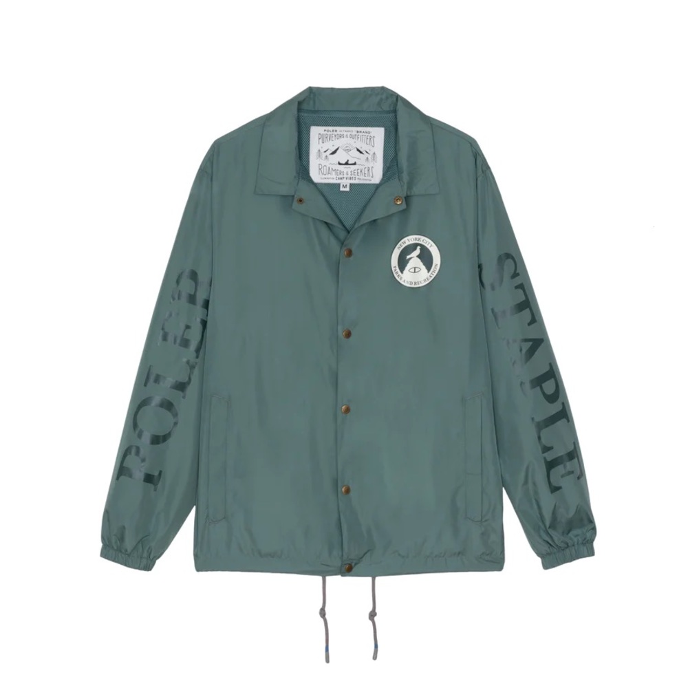 STAPLE X POLER PARKS AND REC COACHES JACKET (Size Medium)
